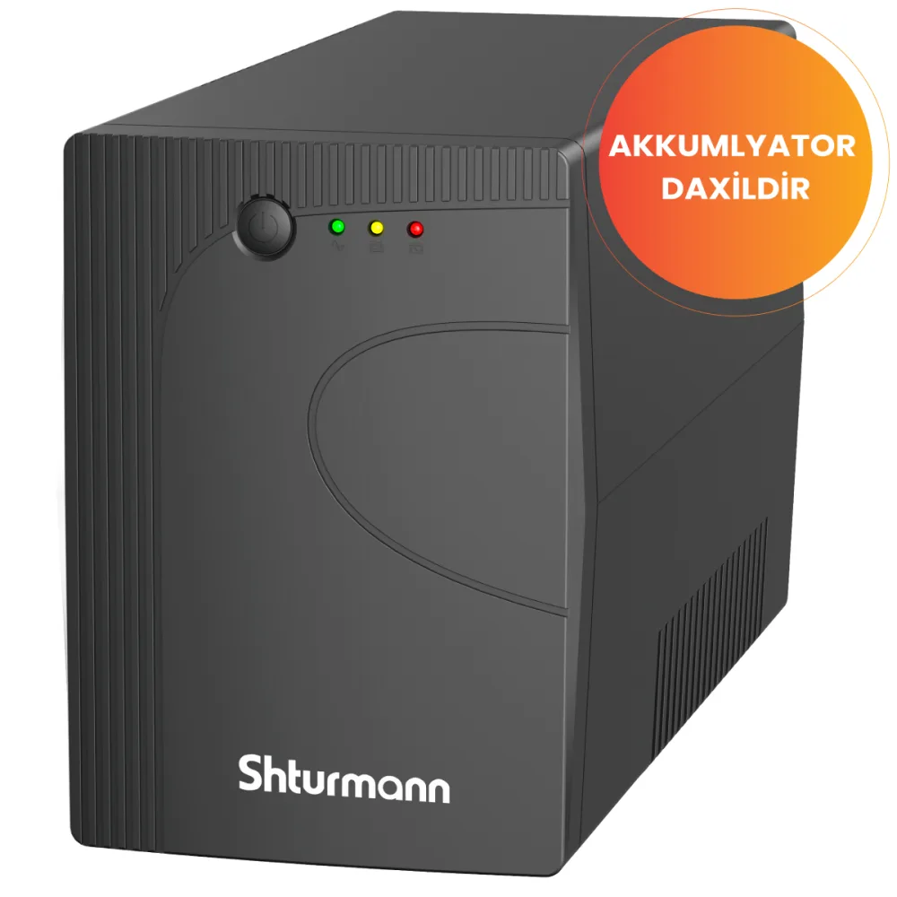 Shturmann Apex 2000VA 1200W with 2PCS 12V 9AH Battery Line Interactive Tower UPS