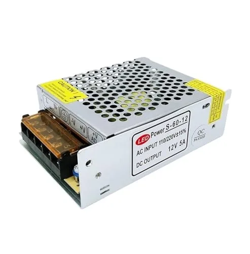 12V 5A Metal Korpuslu Qida Bloku