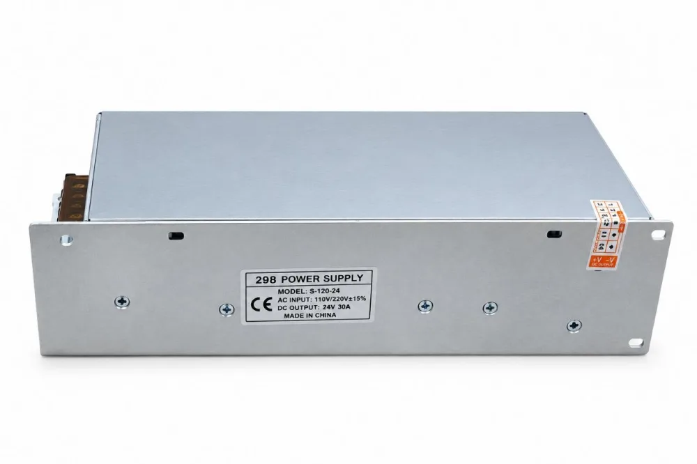 24V 30A Metal Korpuslu Qida Bloku
