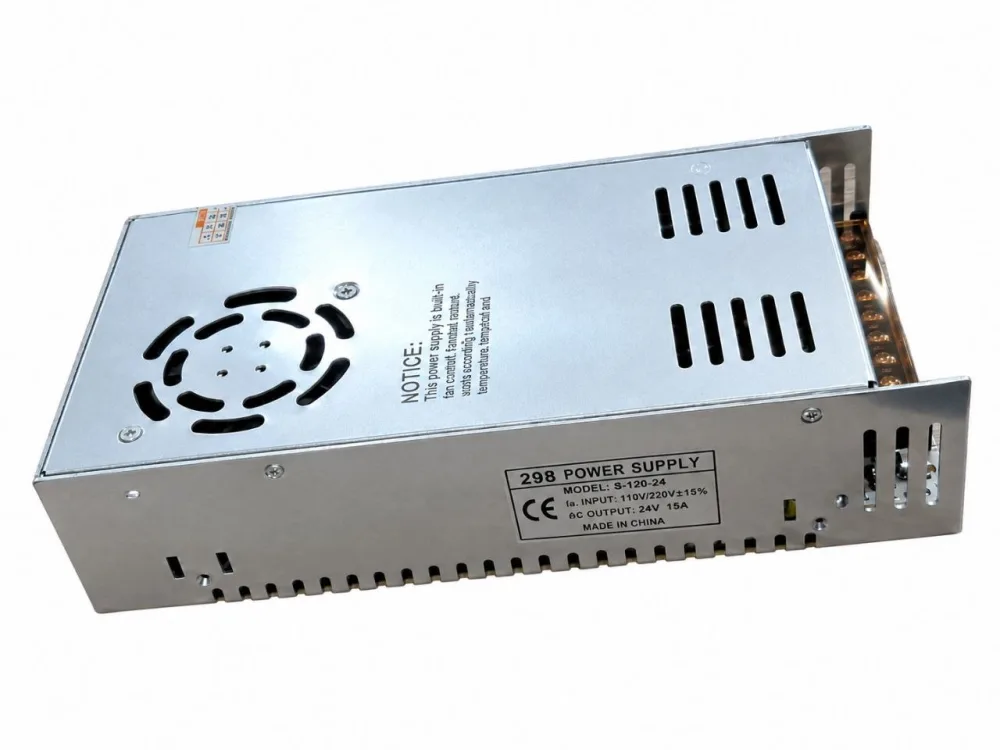 24V 15A Metal Korpuslu Qida Bloku