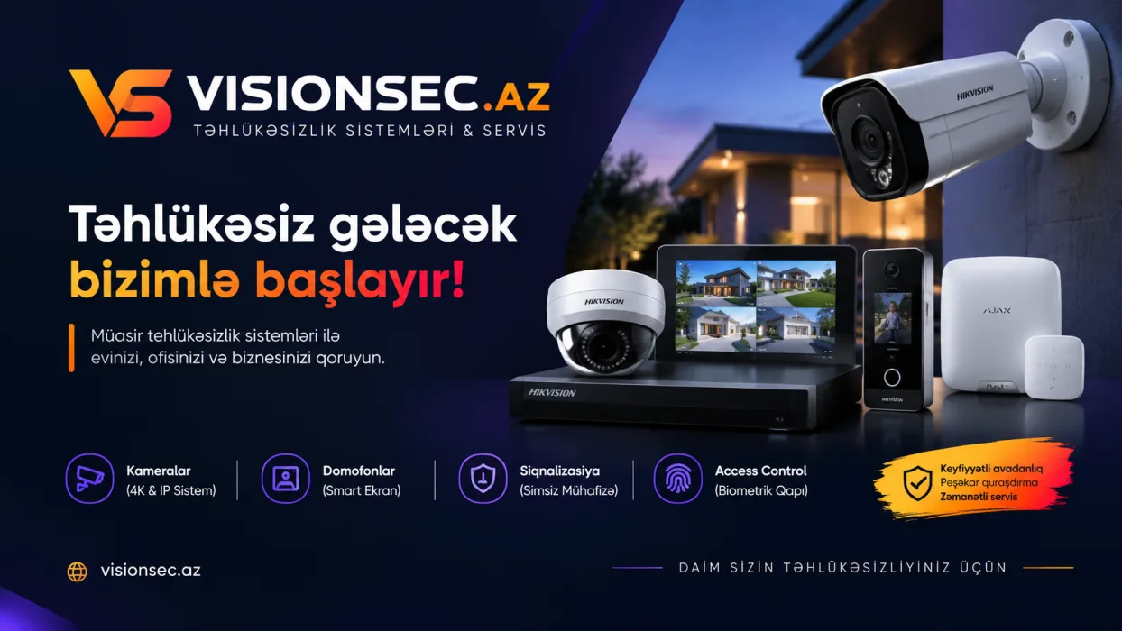 Təhlükəsizlik gələcək bizimlə başlayır